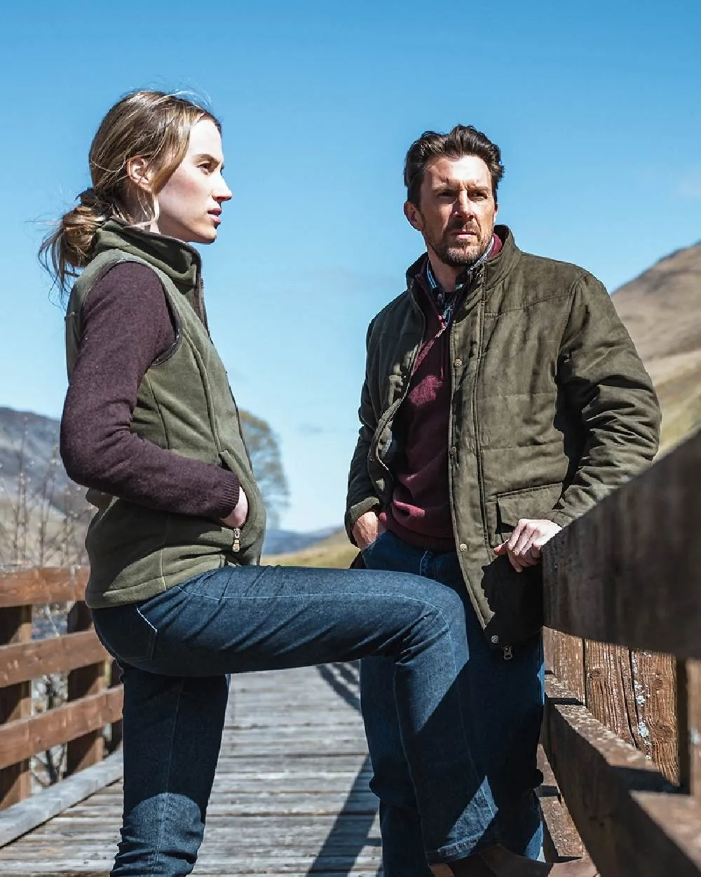 Hoggs of Fife Glenesk Quilted Jacket Dog Walking Waterproof Jackets