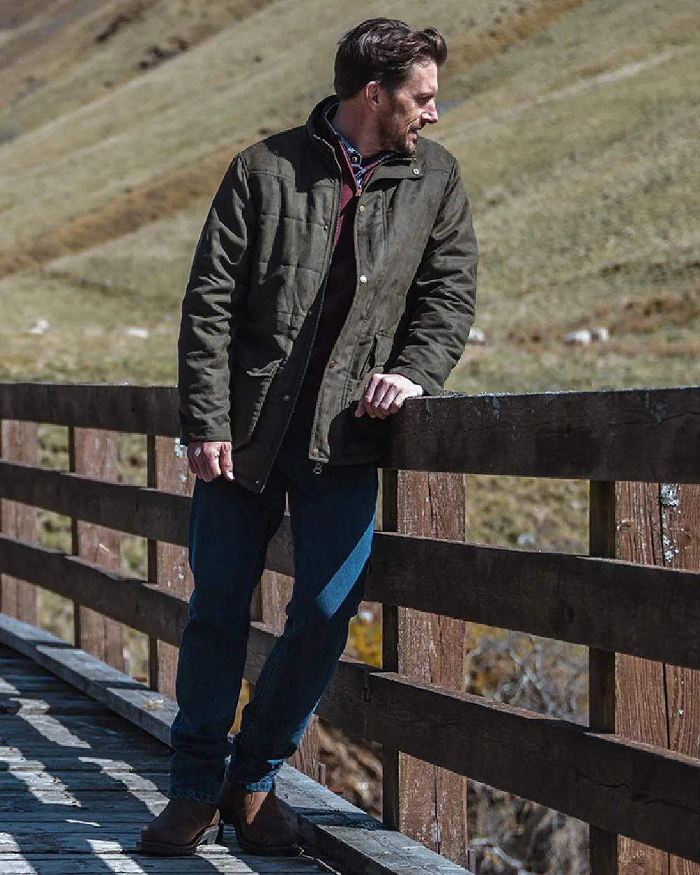 Hoggs of Fife Glenesk Quilted Jacket Quilted Outdoor Jackets