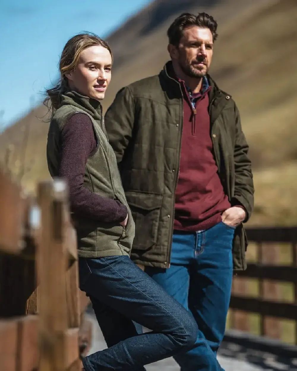 Hoggs of Fife Glenesk Quilted Jacket Quilted Outdoor Jackets