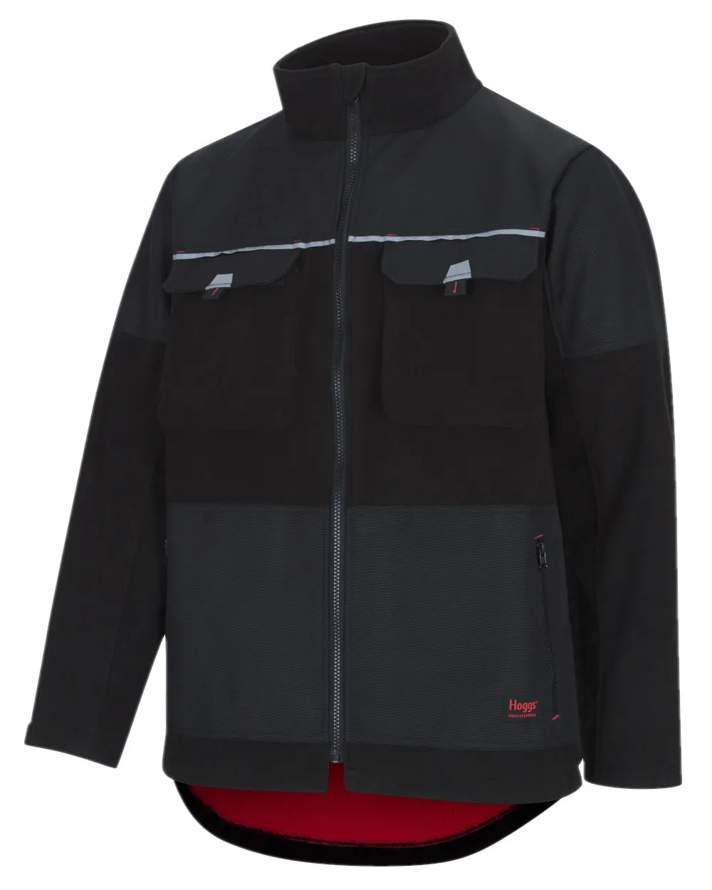 Hoggs of Fife Granite Bonded Fleece Jacket Hoggs Thermal Fleece