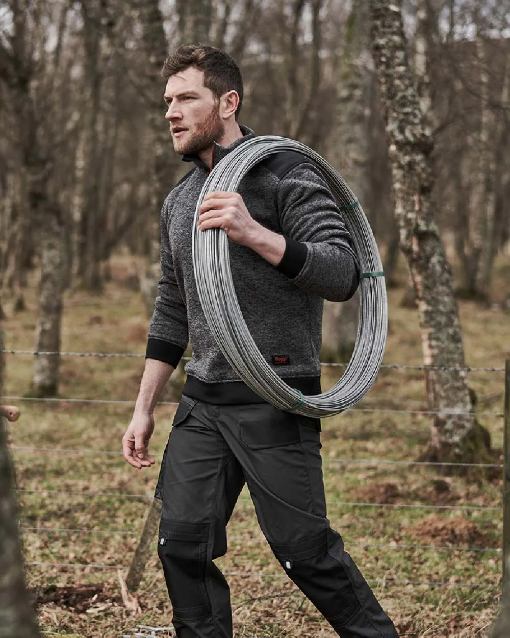 Hoggs of Fife Granite Sweatshirt Workwear Fleece Jackets