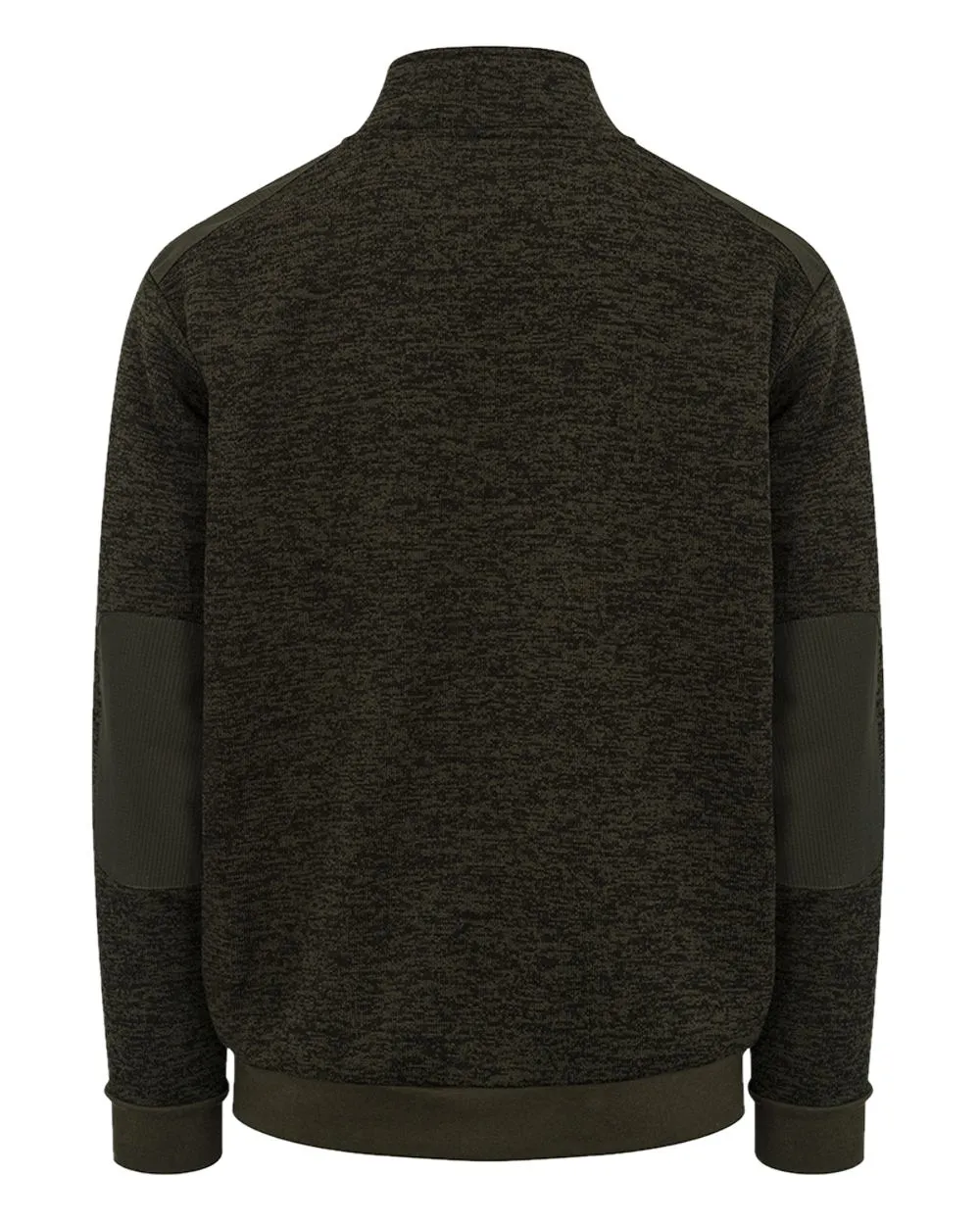 Hoggs of Fife Green King II Quarter Zip Knit Fleece Workwear Fleece Jackets