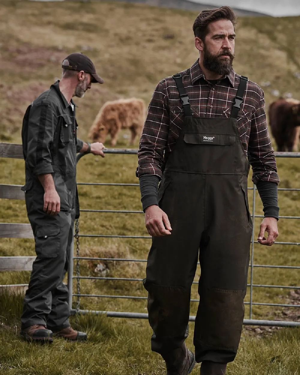 Hoggs of Fife Green King II Waterproof Bib & Brace Waterproof Overtrousers Men