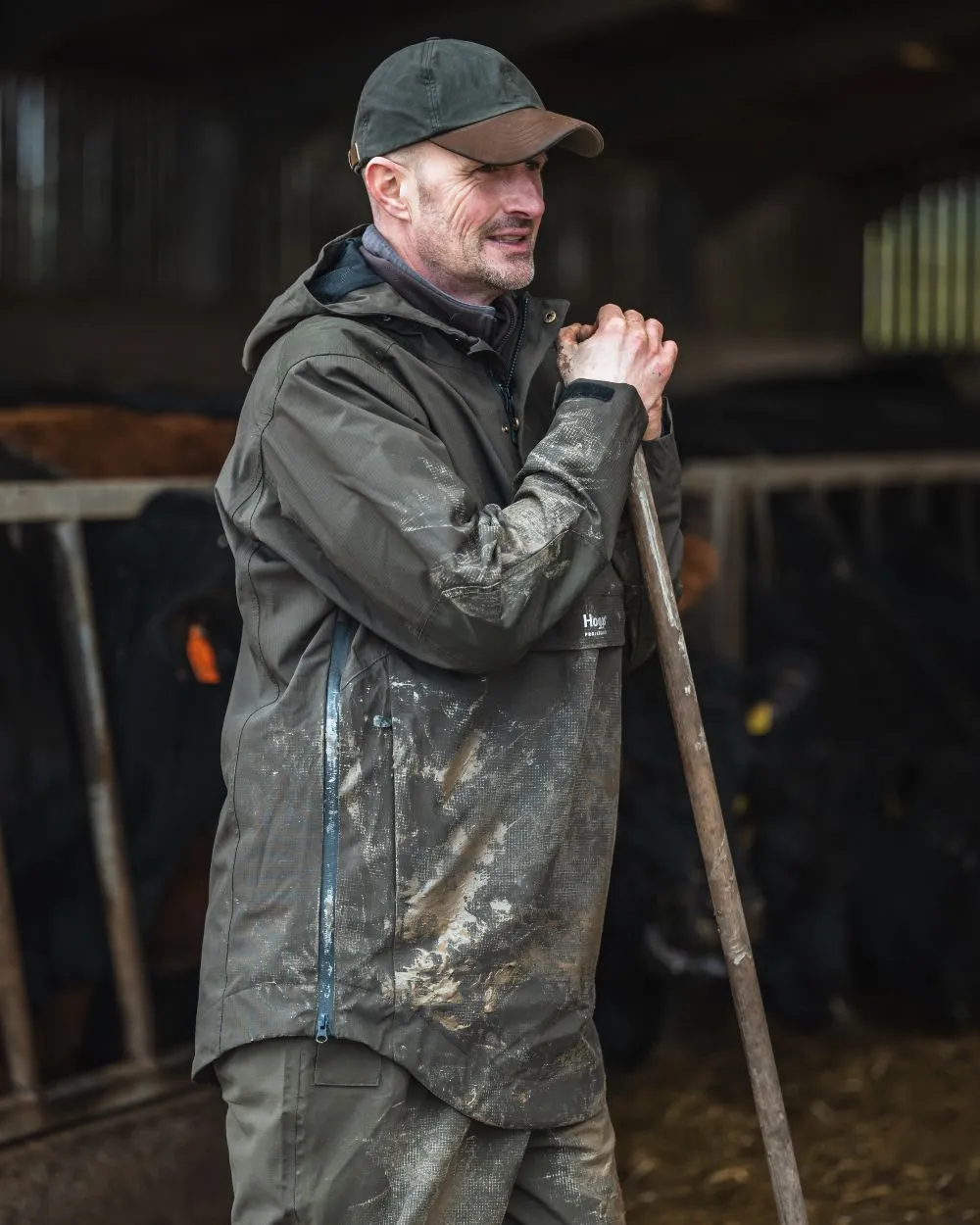 Hoggs of Fife Green King II Waterproof Smock Men's Jackets and Coats