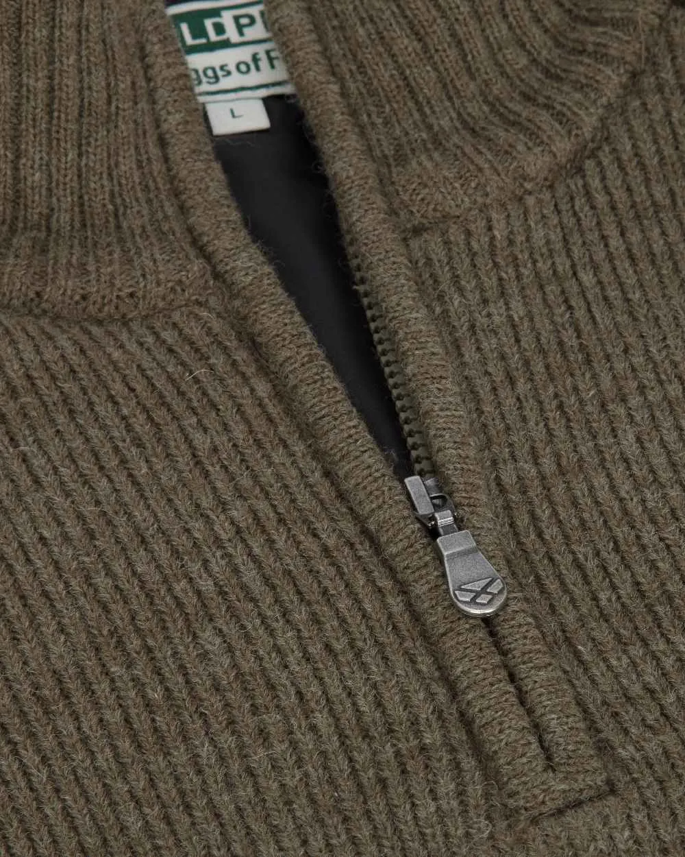 Hoggs of Fife Hebrides II Quarter Zip Windproof Pullover Men's Knit Sweaters
