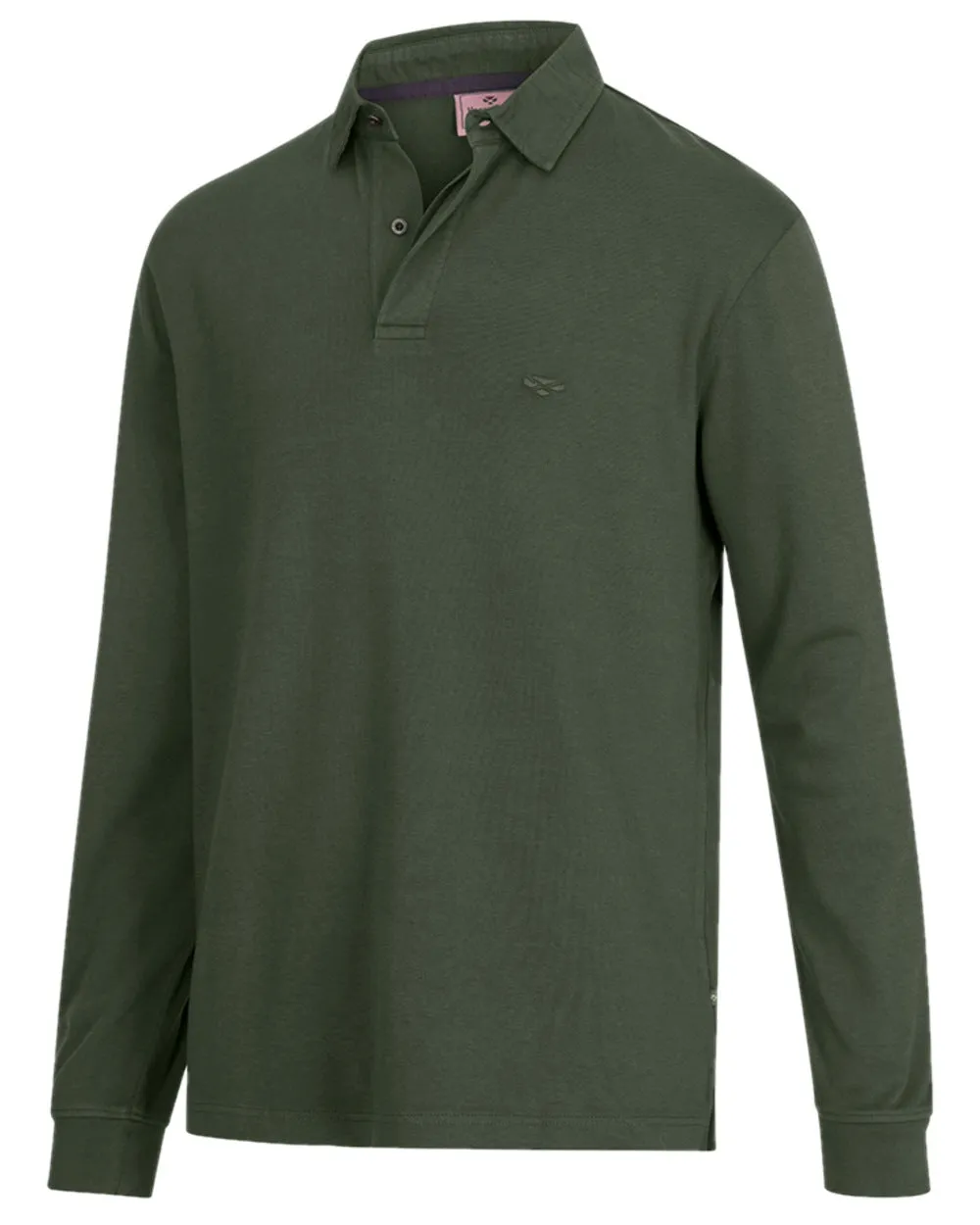 Hoggs of Fife Heriot Long Sleeve Rugby Shirt Hoggs Polo Shirts