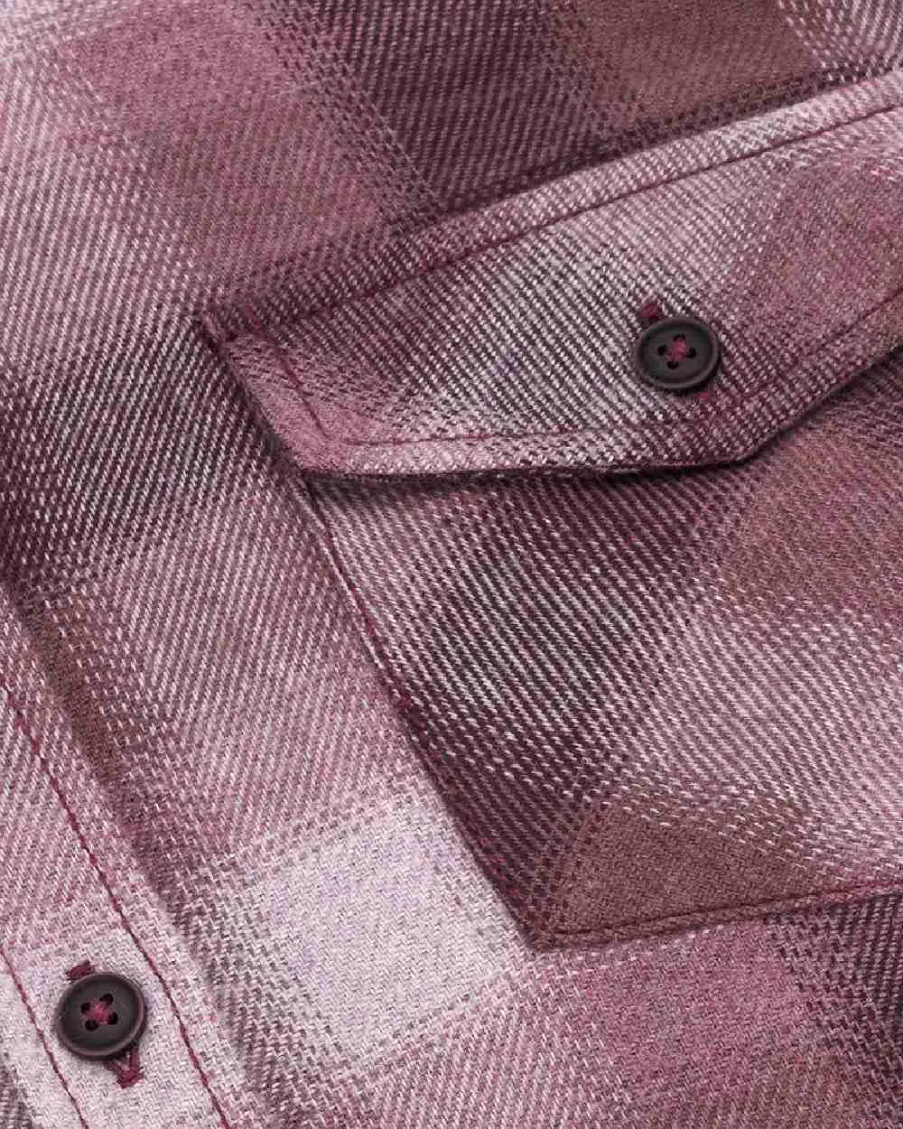 Hoggs of Fife Isla Flannel Check Shirt Hoggs Polo Shirts