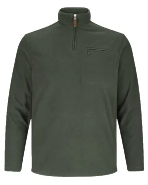 Hoggs of Fife Islander 1/4 Zip Micro Fleece Shirt Heavyweight Winter Shirts