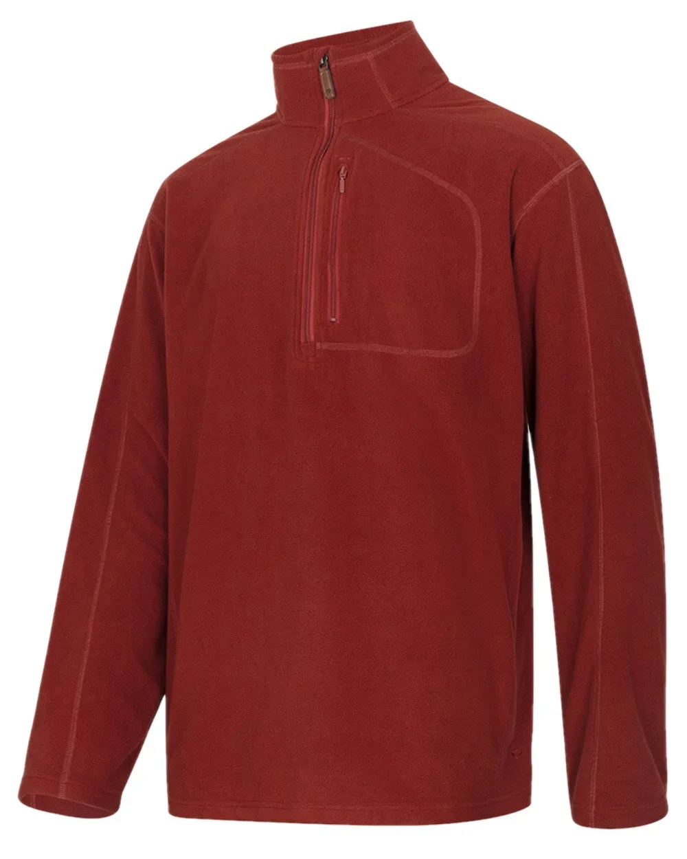 Hoggs of Fife Islander Techpro Quarter Zip Shirt Winter Flannel Shirts