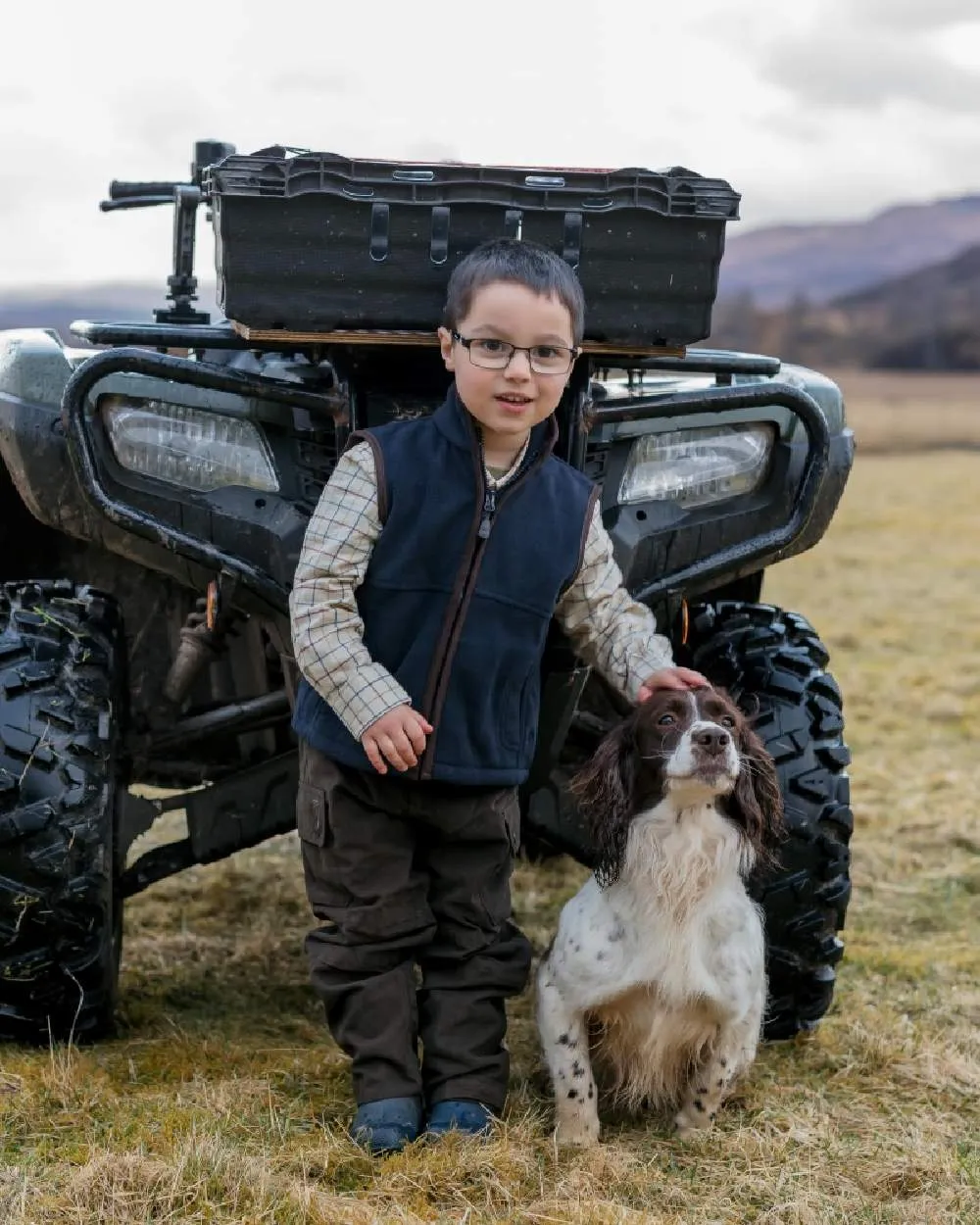 Hoggs of Fife Junior Ambassador Tattersall Shirt Hoggs Polo Shirts