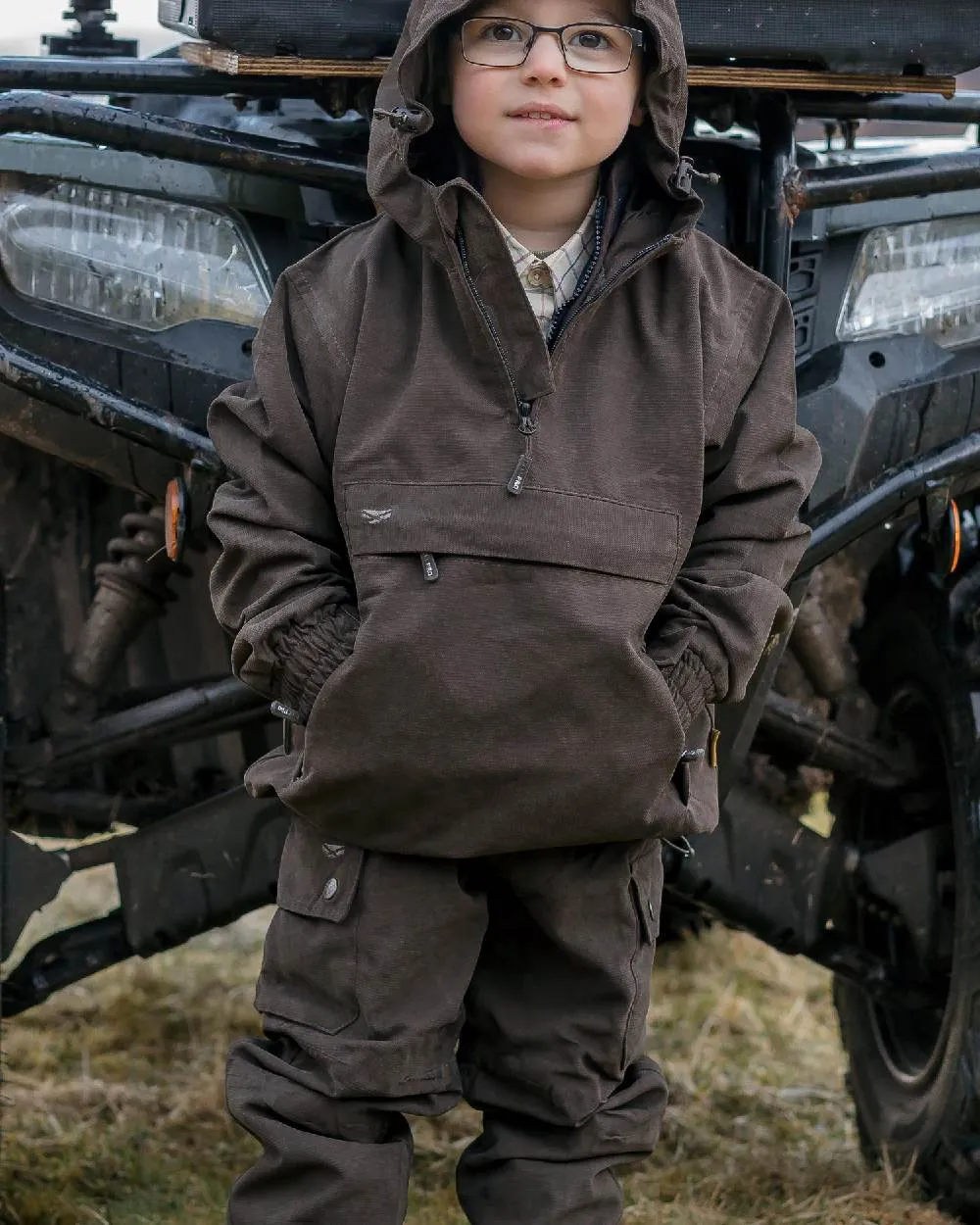 Hoggs of Fife Junior Struther Waterproof Trousers Durable Work Trousers