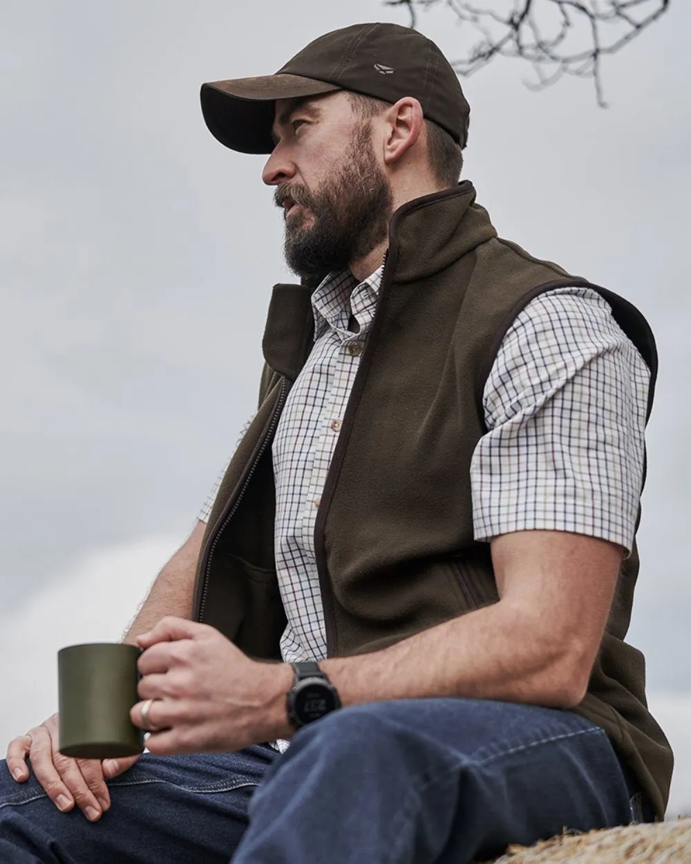 Hoggs of Fife Kessock Tattersall Short Sleeved Shirt Workwear Button Shirts