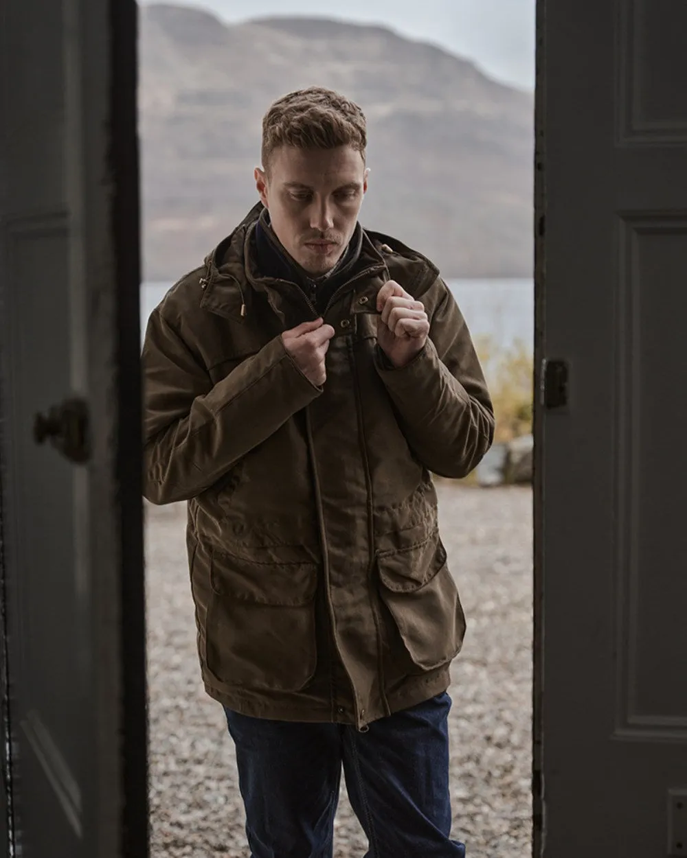 Hoggs of Fife Kincraig Waterproof Field Jacket Men's Jackets and Coats