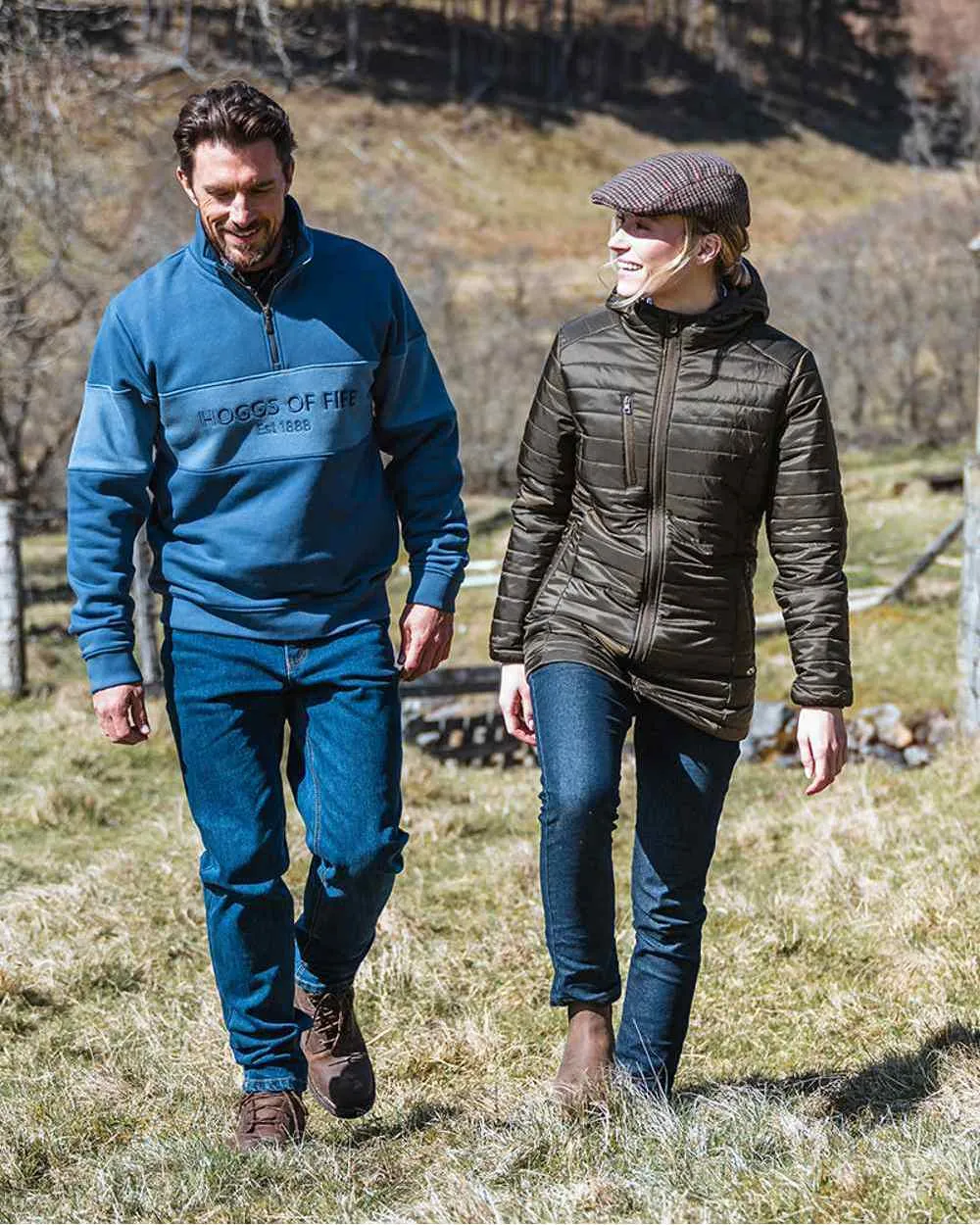 Hoggs of Fife Kingston Ladies Hooded Jacket Dog Walking Waterproof Jackets