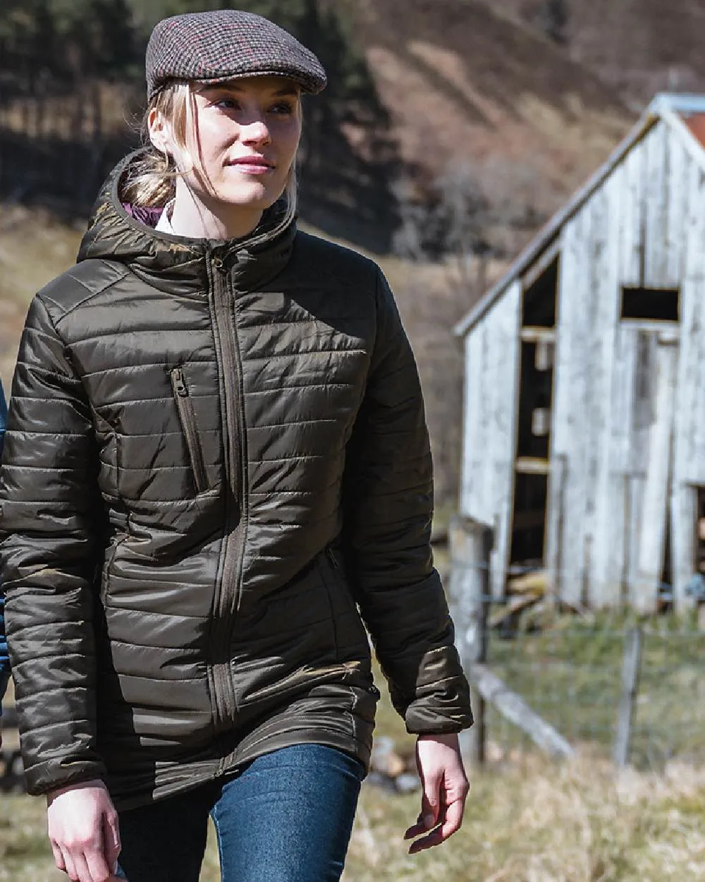 Hoggs of Fife Kingston Ladies Hooded Jacket Dog Walking Waterproof Jackets
