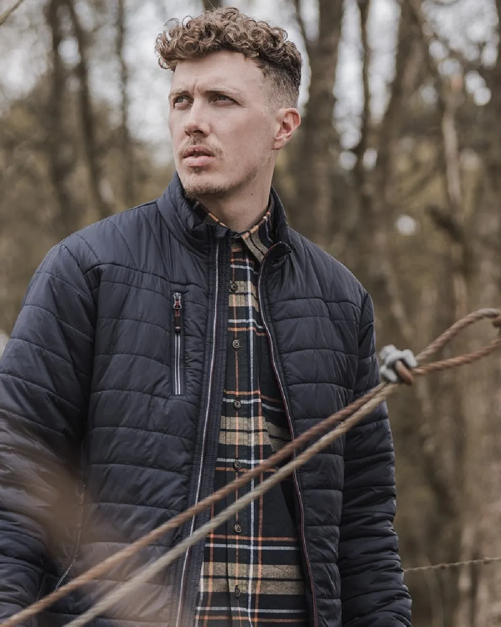 Hoggs of Fife Kingston Lightweight Quilted Jacket Dog Walking Waterproof Jackets
