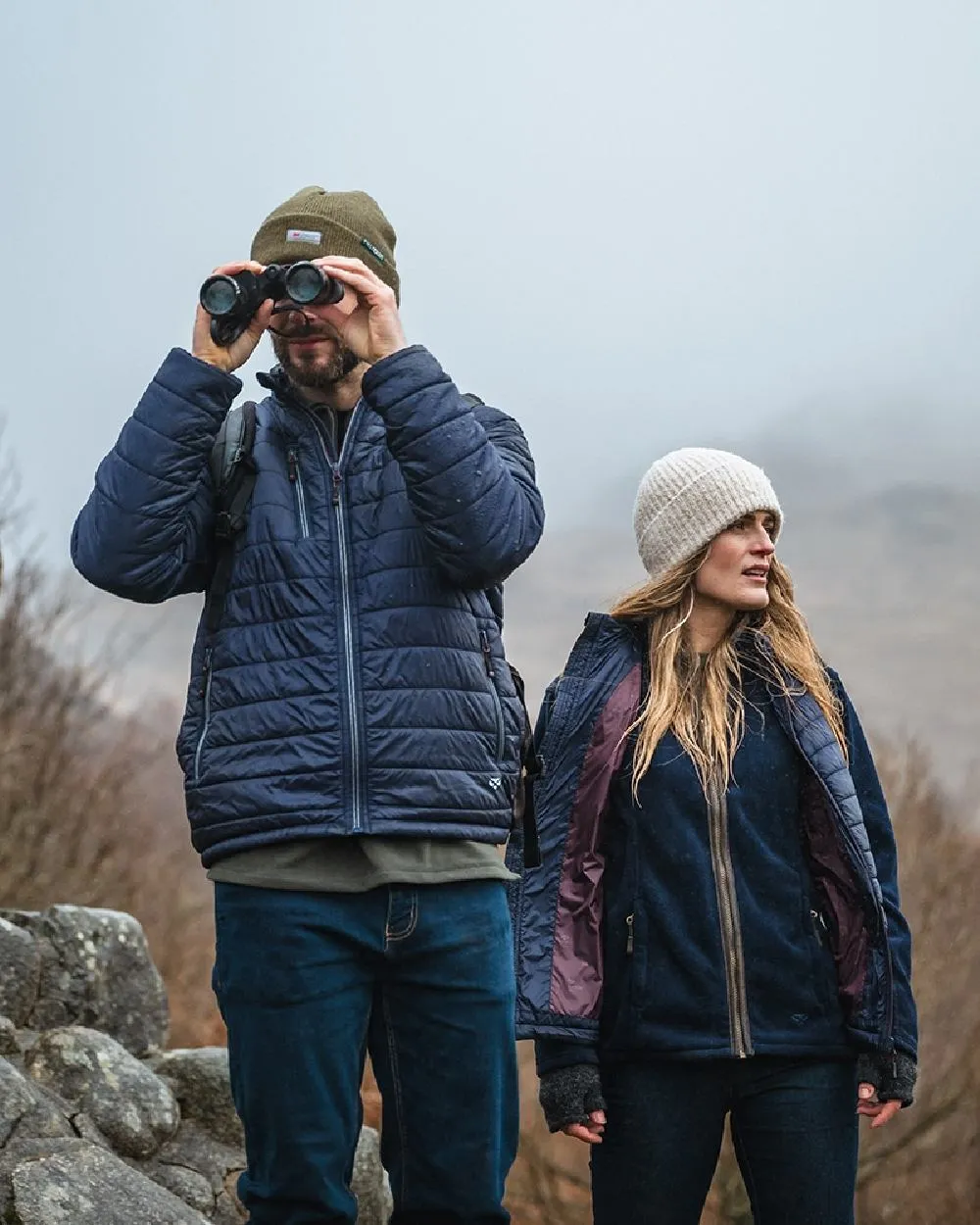 Hoggs of Fife Kingston Lightweight Quilted Jacket Hiking Waterproof Jackets