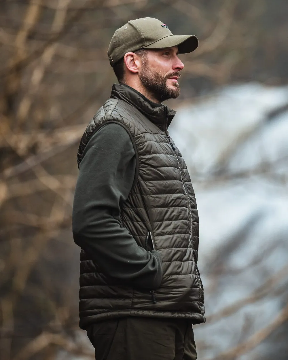 Hoggs of Fife Kingston Rip-Stop Gilet Long Sleeve Cotton Shirts