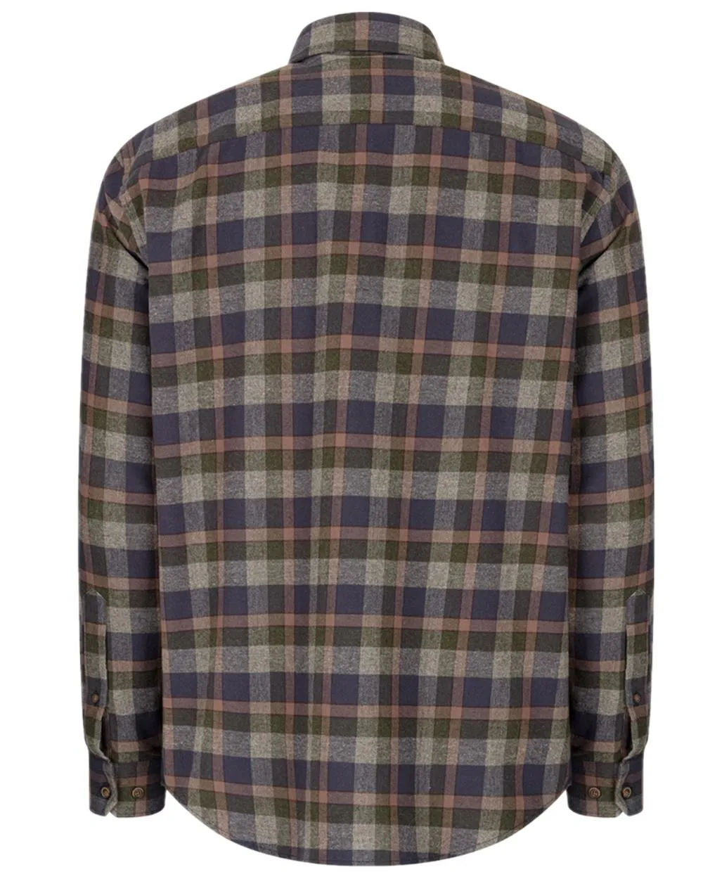 Hoggs of Fife Kirkwall Brushed Flannel Check Shirt Hoggs Polo Shirts