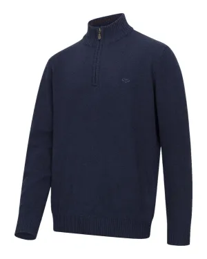 Hoggs of Fife Lothian II Quarter Zip Pullover Zip Neck Wool Pullovers