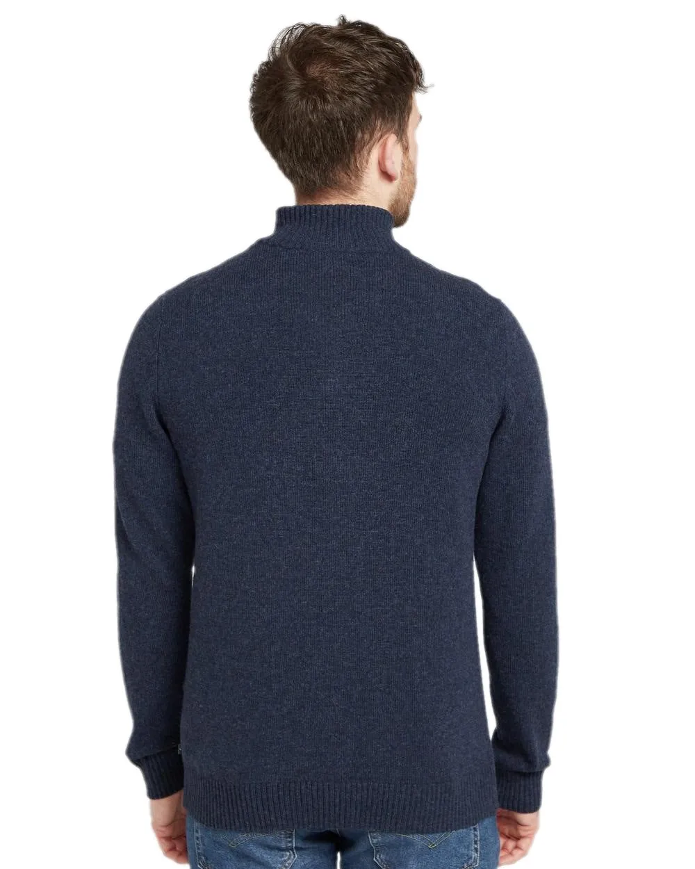 Hoggs of Fife Lothian II Quarter Zip Pullover Zip Neck Sweaters Men