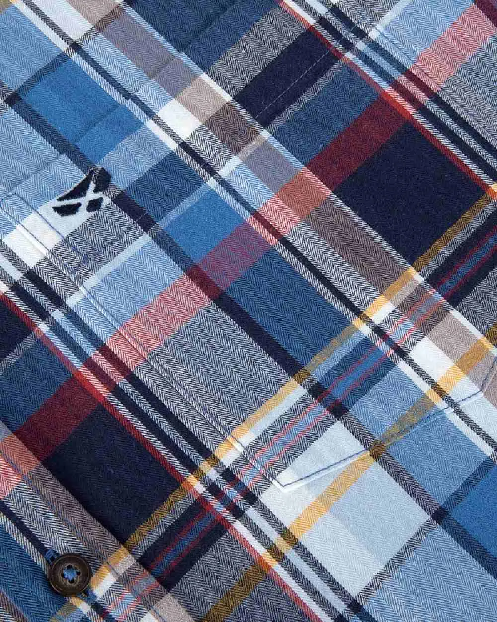 Hoggs of Fife Luthrie Plaid Shirt Hoggs Polo Shirts