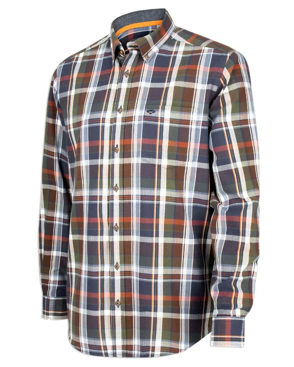 Hoggs of Fife Luthrie Plaid Shirt Hoggs Polo Shirts