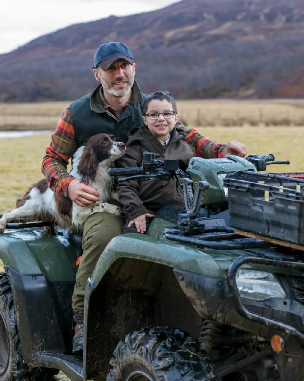 Hoggs of Fife Luxury Cotton Hunting Shirt Hoggs Polo Shirts