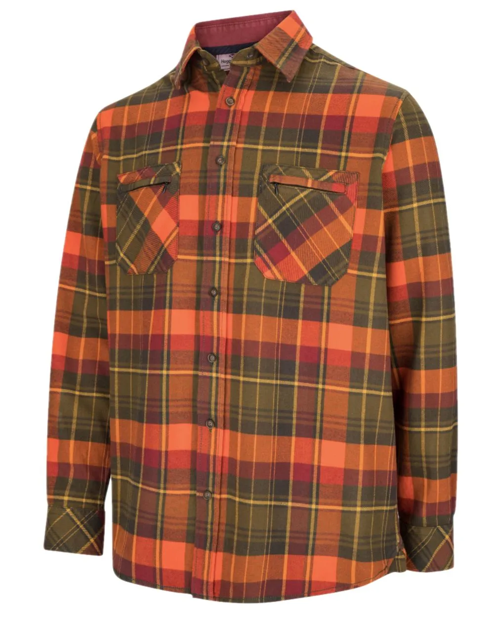 Hoggs of Fife Luxury Cotton Hunting Shirt Hoggs Polo Shirts