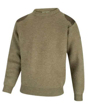 Hoggs of Fife Melrose Hunting Pullover Lambswool Crew Sweaters