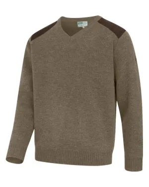 Hoggs of Fife Melrose II V Neck Pullover Wool V-Neck Pullovers