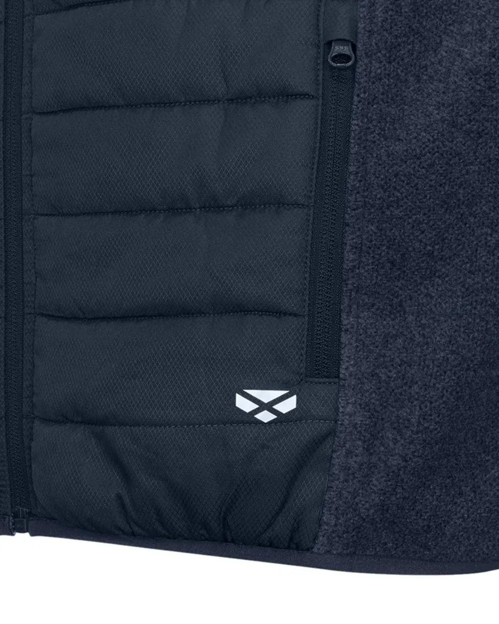 Hoggs of Fife Melville Hybrid Gilet Tartan Plaid Shirts Men