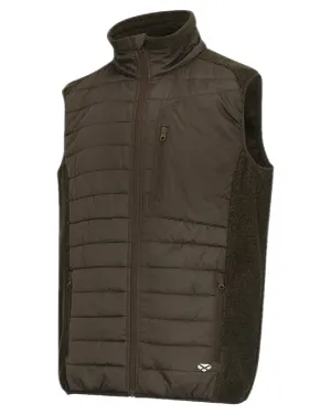 Hoggs of Fife Melville Hybrid Gilet Brushed Tartan Shirts