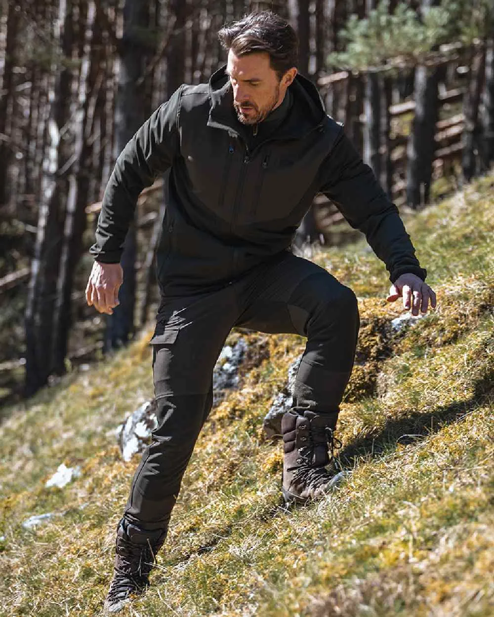 Hoggs of Fife Mens Ardross 4 Way Active Jacket Men's Farming Jackets