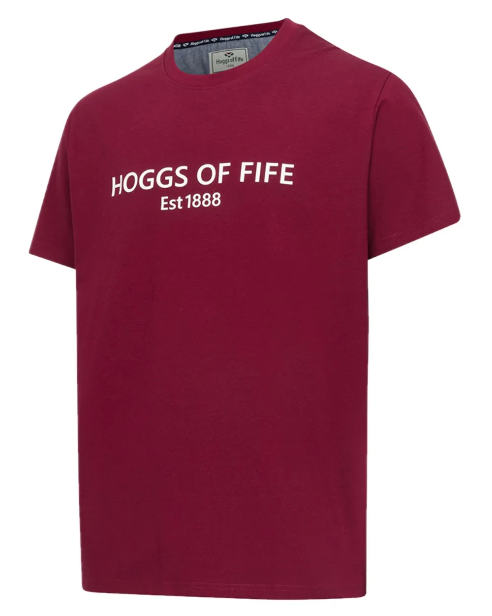 Hoggs of Fife Mens Canonbie Printed T-Shirt Farm Duty Flannel Shirts