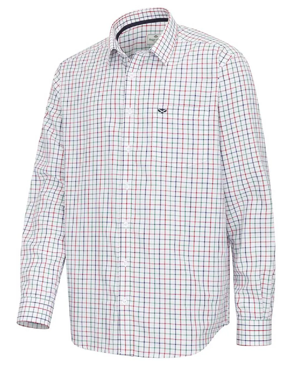 Hoggs of Fife Mens Fernie Bamboo Shirt Men's Check Pattern Shirts