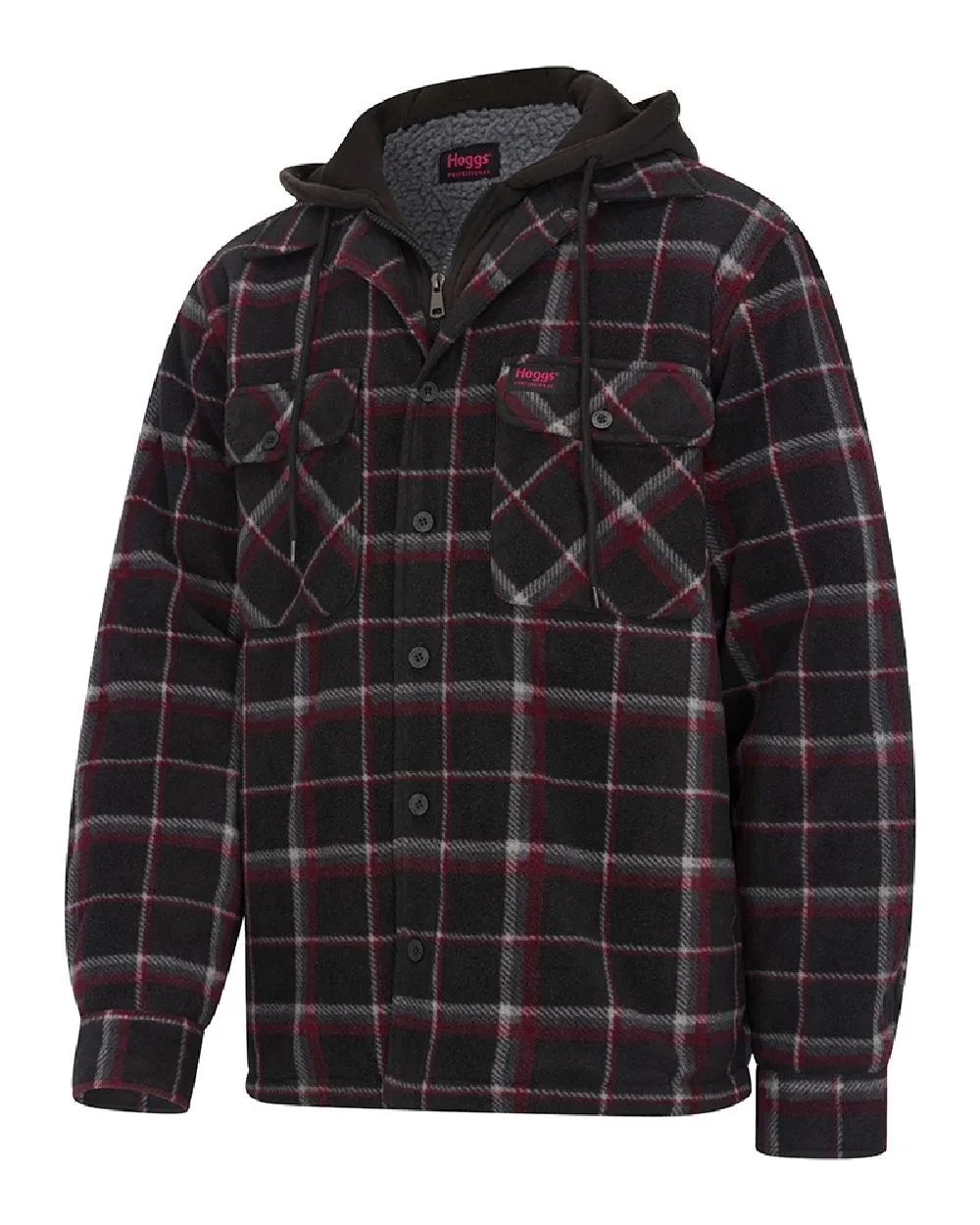 Hoggs of Fife Mens Granite Hooded Work Fleece All-Purpose Men's Coats