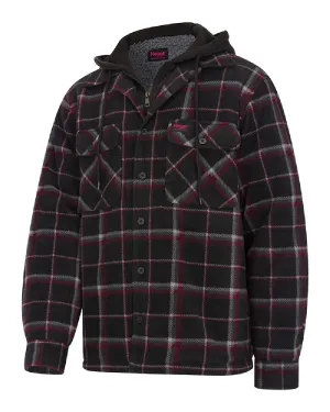 Hoggs of Fife Mens Granite Hooded Work Fleece Workwear Fleece Pullovers