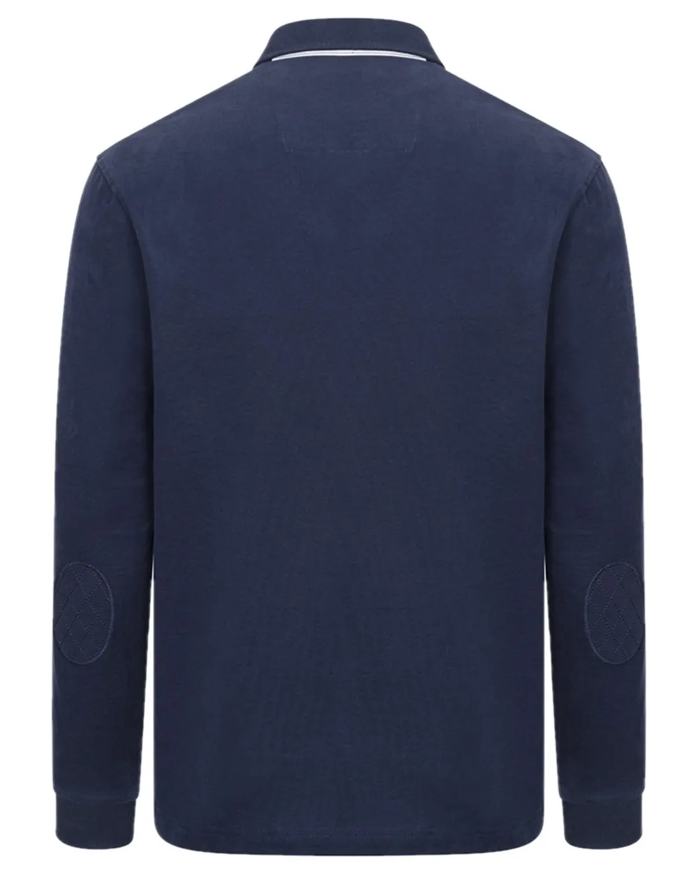 Hoggs of Fife Moffat Long Sleeve Rugby Shirt Cotton Farming Shirts