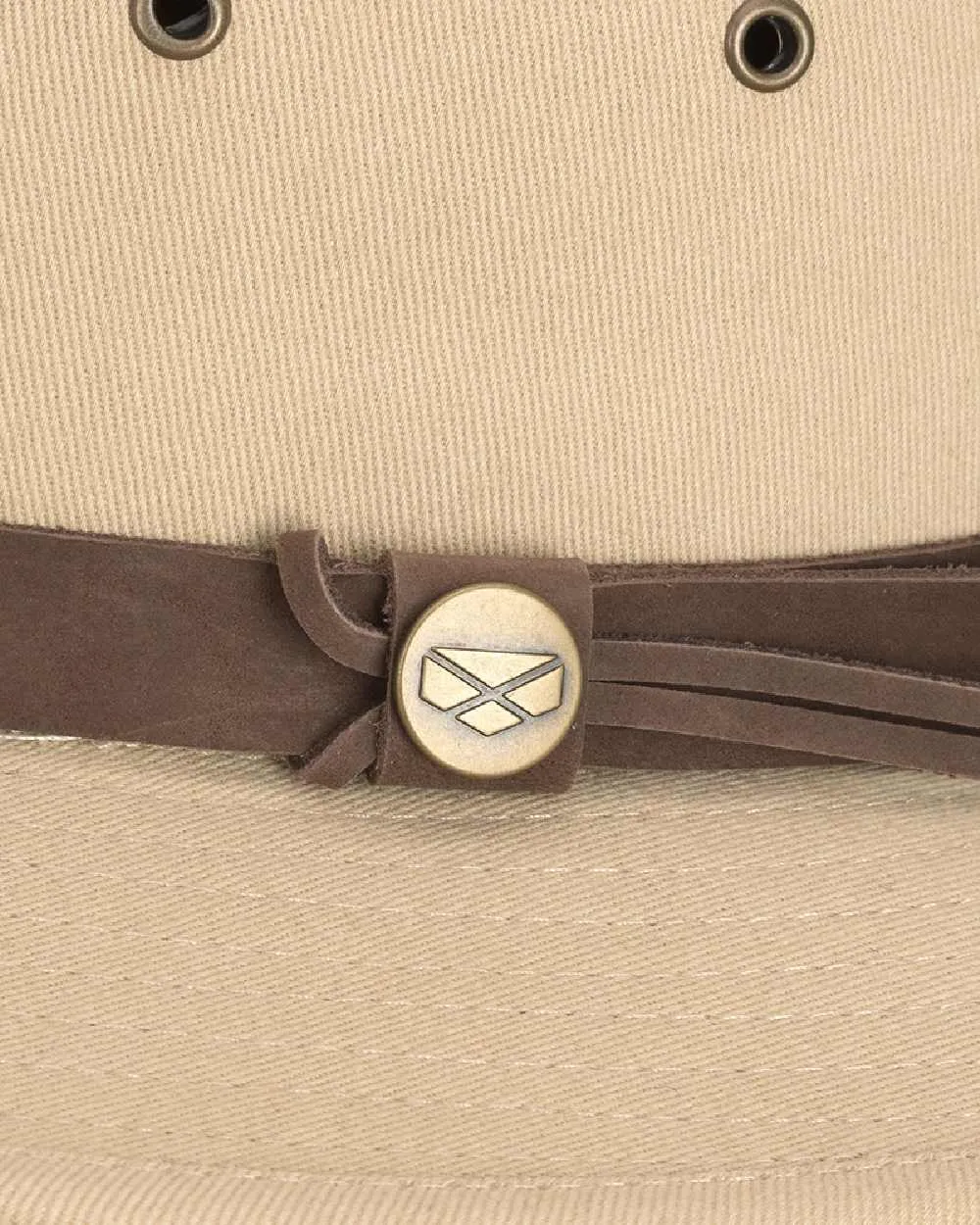 Hoggs of Fife Panmure Canvas Foldable Hat Hoggs of Fife Hats