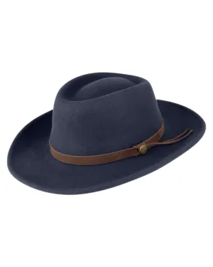 Hoggs of Fife Perth Crushable Felt Hat Shooting Wide-Brim Hats