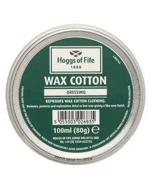 Hoggs of Fife Professional Waxed Cotton Dressing - Neutral 100 ml Waxed Cotton Shell Jackets