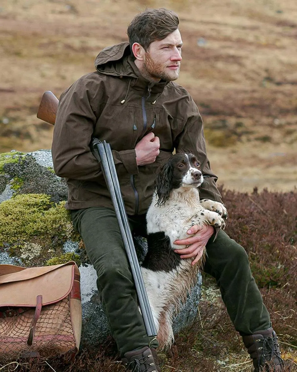 Hoggs of Fife Rannoch Waterproof Shooting Jacket Lightweight Rain Jackets