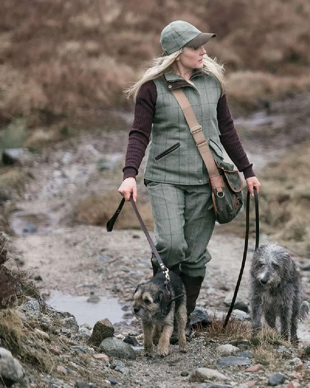 Hoggs of Fife Roslin Ladies Tweed Baseball Cap Baseball Caps for Men