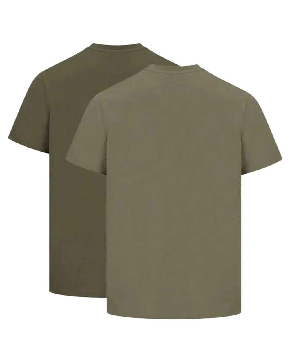 Hoggs of Fife Sandwood 2 Pack Cotton T-Shirts Hiking Shirts for Men