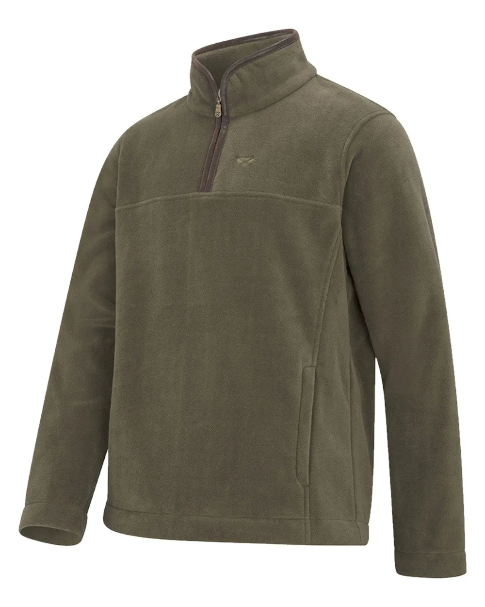 Hoggs of Fife Stenton Quarter Zip Fleece Winter Flannel Shirts