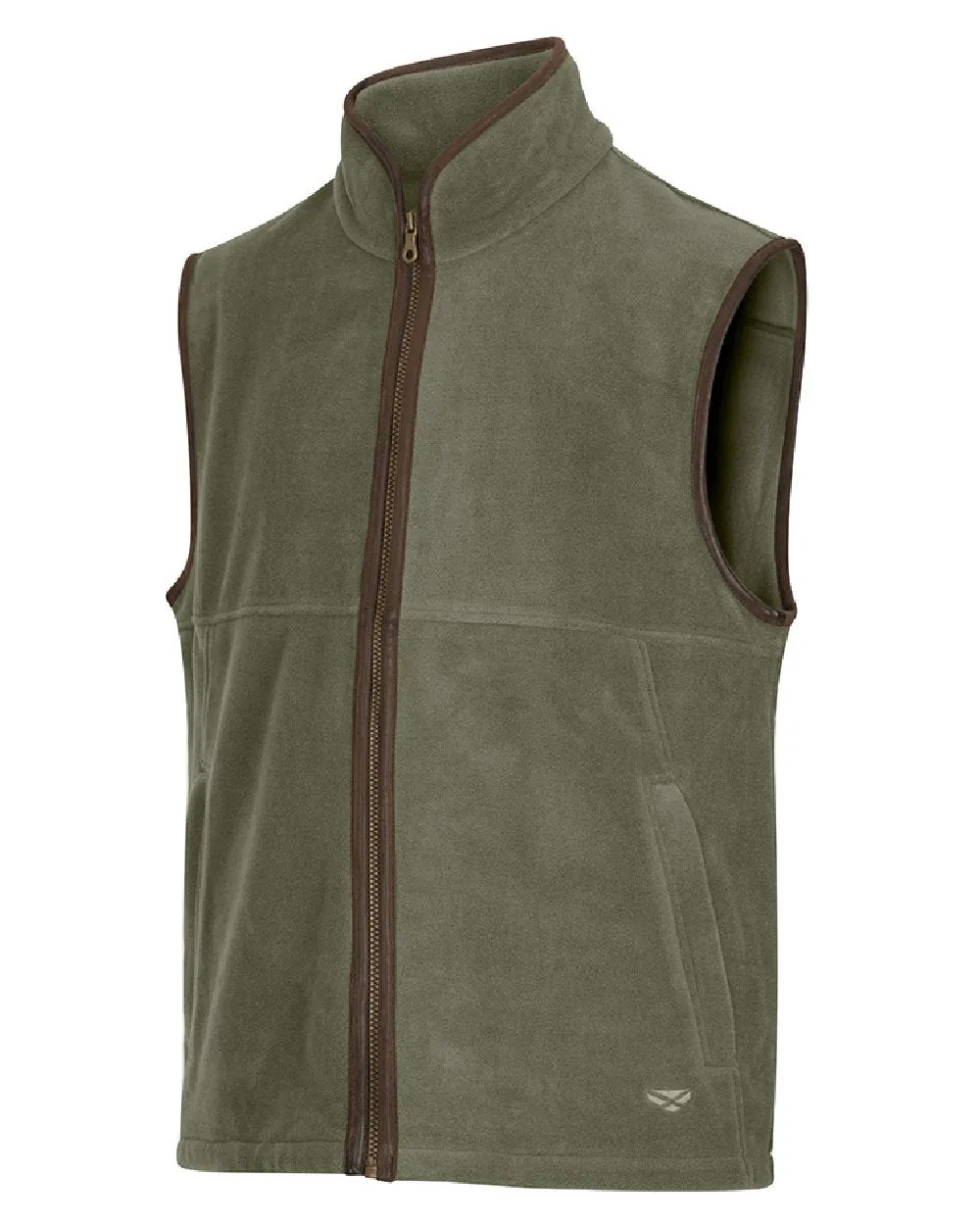Hoggs of Fife Stenton Technical Fleece Gilet Hoggs Fleece Pullover