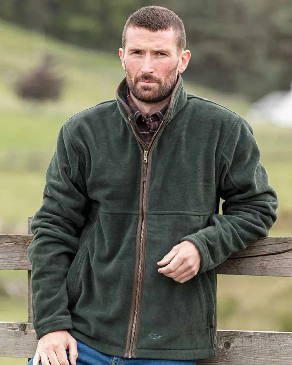 Hoggs of Fife Stenton Technical Fleece Jacket Hoggs Fleece Pullover