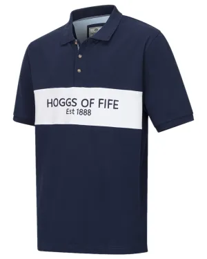 Hoggs of Fife Stewart Block Pique Polo Shirt Farm Duty Flannel Shirts
