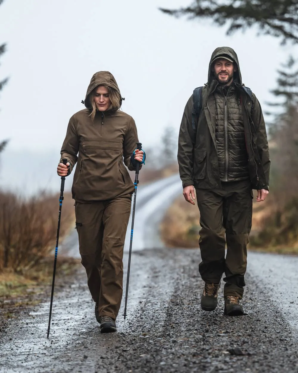 Hoggs of Fife Struther Ladies Smock Field Jacket Dog Walking Waterproof Jackets